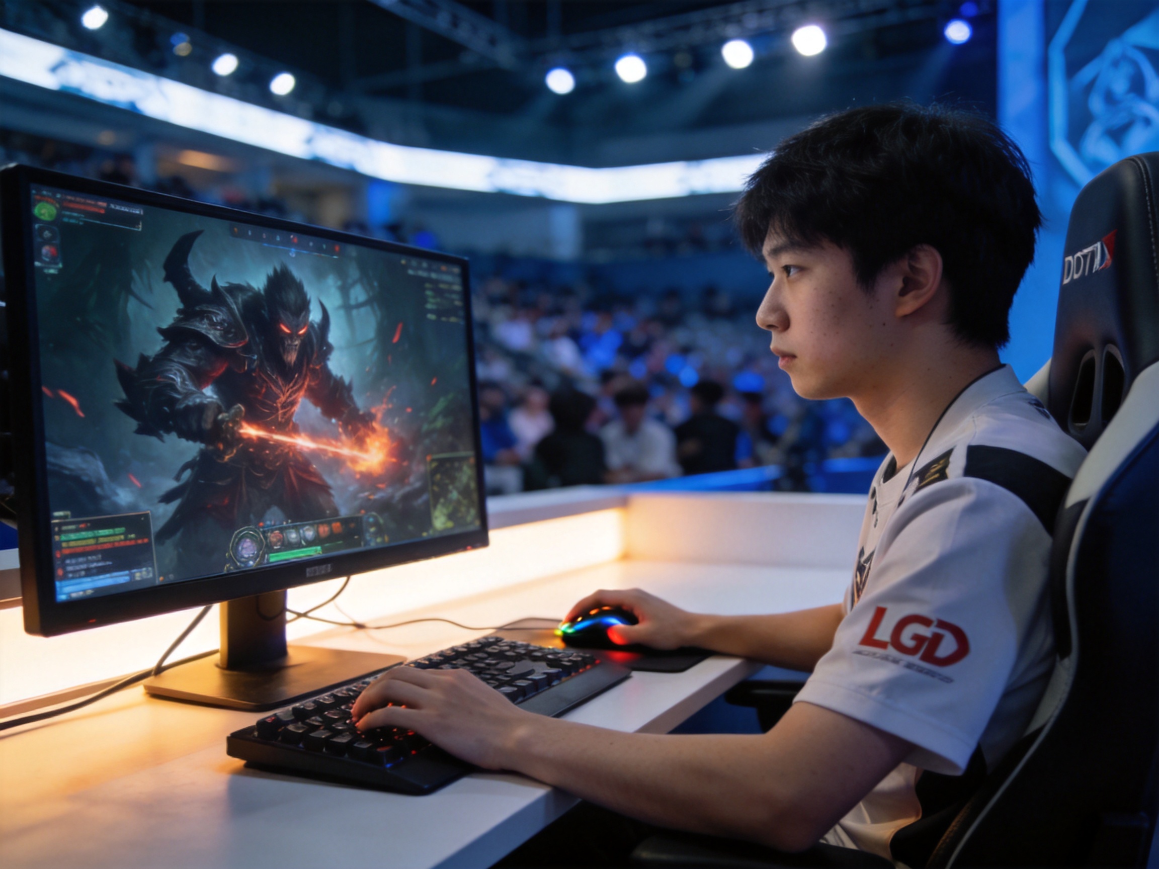 电竞决赛DOTA2